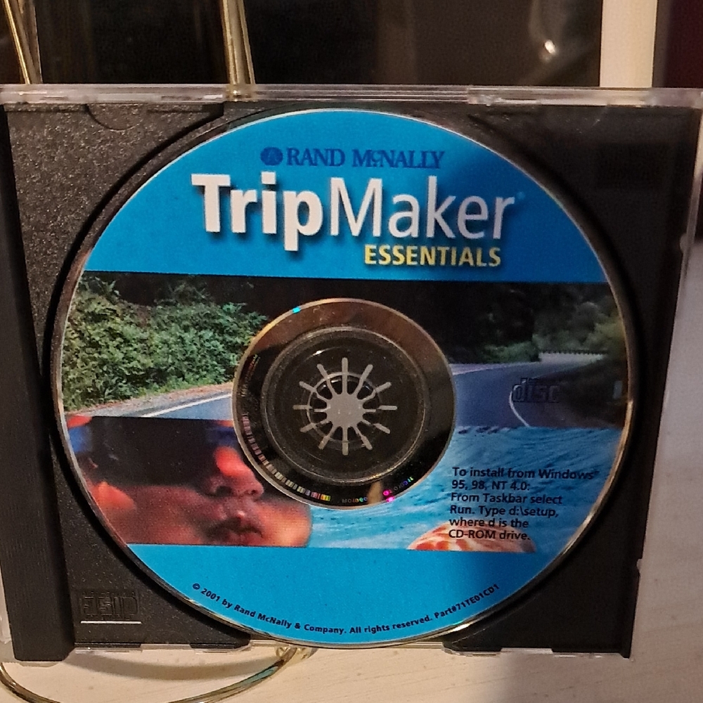 Rand McNally TripMaker Essentials CD - Blue